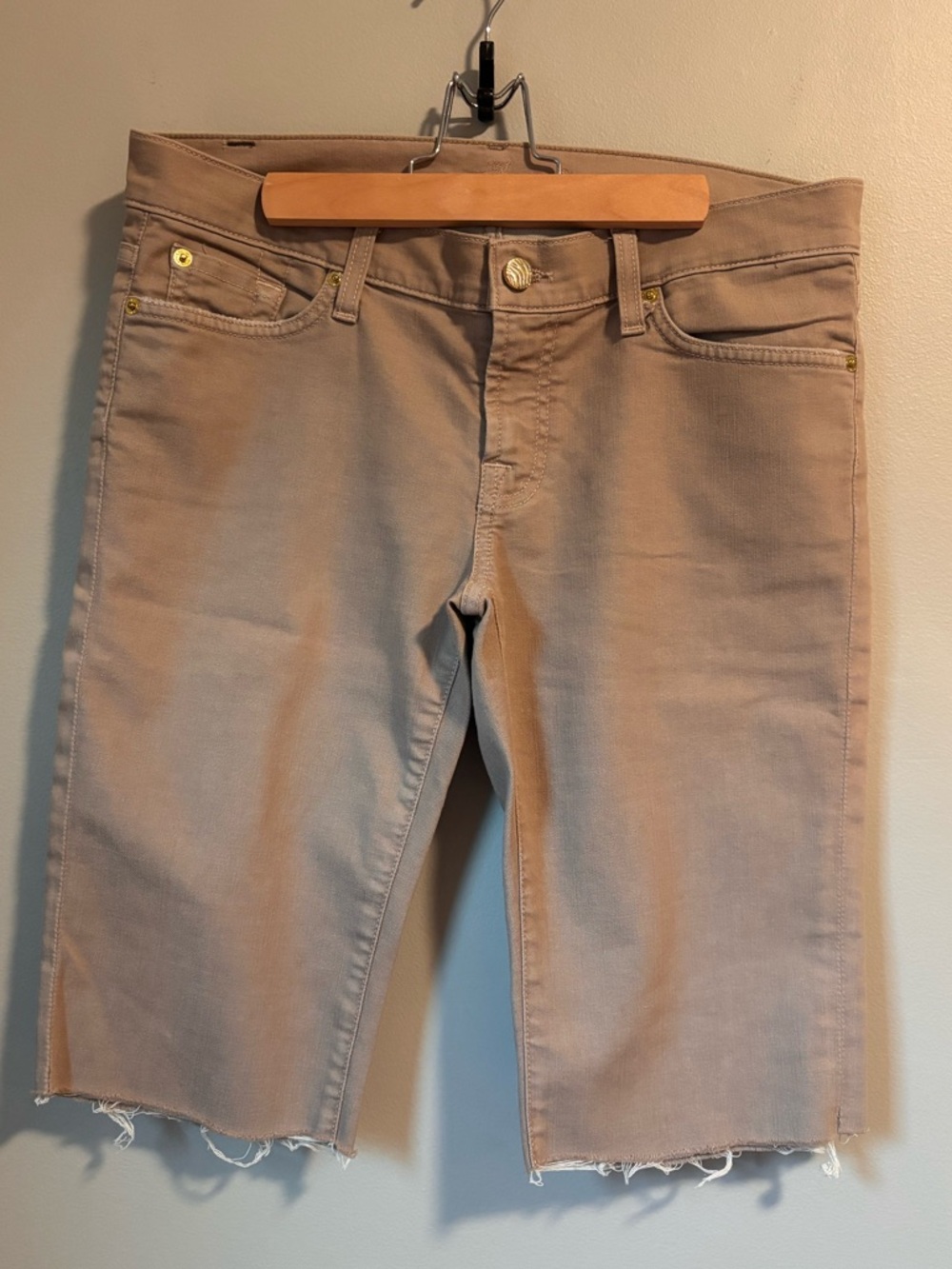 7 for All Mankind Bermuda Cutoff Shorts